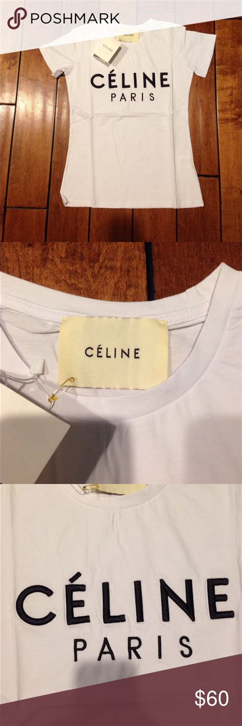 celine women shirts|authentic celine tops.